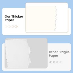 160 Sheets Cardstock Paper 8.5 x 11 Heavyweight Weight 200gsm Off-white​ C