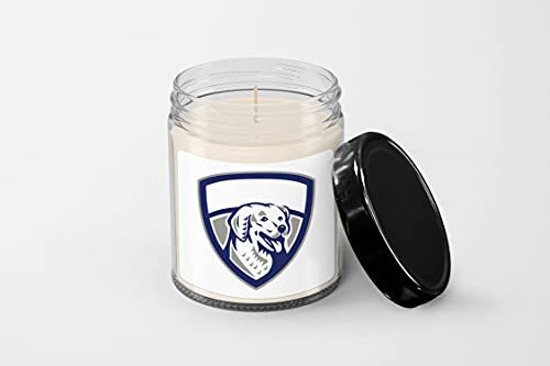 Kuvasz Dog Head Crest-Retro Candle – Soy Wax Candle – Hand Poured Candle