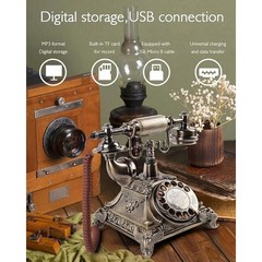 Unique Audio Guest Book Vintage Style Interactive Wedding Message Recorder New