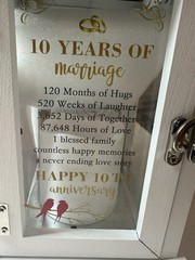 10Th Wedding Anniversary Lantern, Best 10Th Anniversary Wedding Gifts for Couple