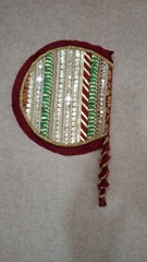 Colorful handfans set of 20 wedding favors Sangeet Mehndi Haldi Dholki ceremony