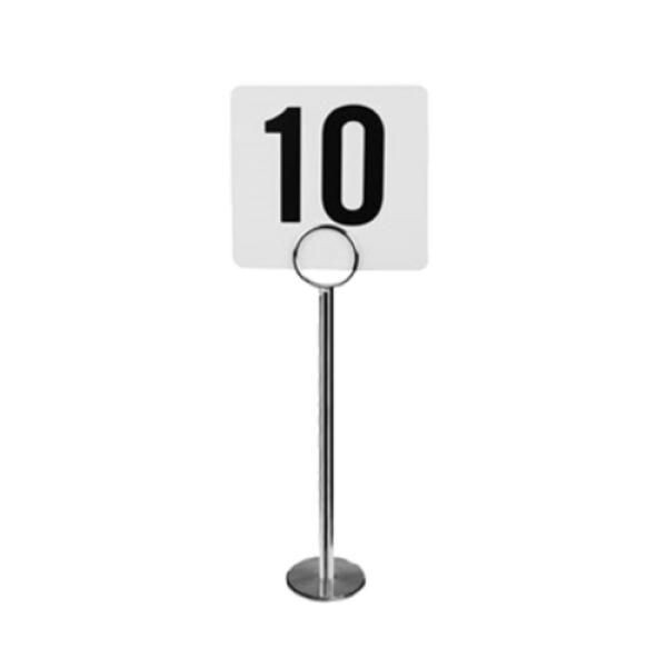 Thunder CRTCH008 Table Card Stand, 8″, wire loop, balanced, chrome plated