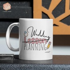 Christmas Gifts for Teacher – Teacher Wedding Lesson Planning Engaged Mug 11Oz