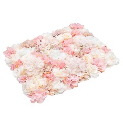 12 Pcs Flower Wall Panel Artificial Flower Wall Backdrop Flower Decoration
