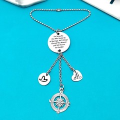 Wedding Officiant Gifts Hanging Ornament Car Rear View Mirror Hanging for Wed…