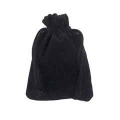 50 100 Black 3″x 4” 4″x6″ 5×7″ Jewelry Pouches Velvet Gift Bags Wedding Favors