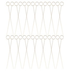 100 Pcs Flower Decoration Set Wedding Place Card Holders Buffet Label