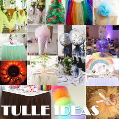 Tulle Fabric Rolls 6 Inch by 100 Yards (300 Feet) Fabric Spool Tulle Ribbon for