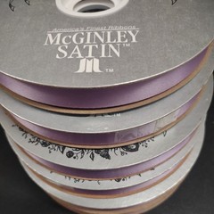 #3 McGinley Satin, French Lavender, 100 Yard Ribbon 9/16″ for Corsages & Events