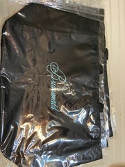 TWO Embroidered Bridal Party Tote Bags – Bridesmaid, 12″ tall x 14″ wide