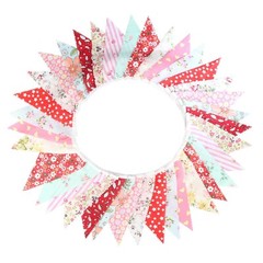Add Charm to Any Occasion 33 Ft Triangle Flag Bunting Banner for Party Decor