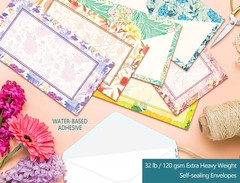 72 Pieces Stationery Set (48 Sheets paper & 24 Pcs 8.5×11, Multicolor