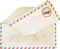 200 Pack Airmail Paper and Envelopes Set -120 200 PACK AIRMAIL