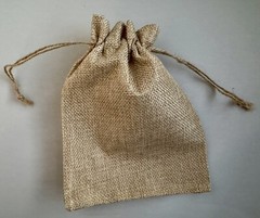 Burlap Drawstring Gift Bags w/Tags/Labels & Ties. 19. Wedding Favors Thanks