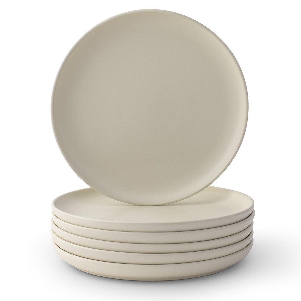 Joyjolt Mesa Stoneware Dinner Plates Set Of 6 10.5 Dish Set Dishwasher And