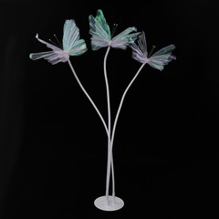 6 Head Butterfly Decoration with Standing Base Artificial Decoration Butterflies