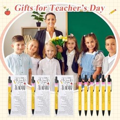 Teacher Appreciation Gifts Bulk Thank You Teacher Ballpoint Pens Cards and 30