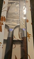 Cake Cutting Set for Wedding, Wood Cake Knife and Server Set, Vintage Pie Cak…