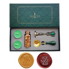 Fancy Letters Z Wax Seal Stamp Set, European Style Personalized Wax Seal Stam…