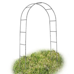 7.9ft Metal Army Green Arch Outdoor Wedding Decoration Party Prom Garden Floral