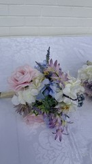 Large Lot Wedding Florals 15 Centerpieces 2 Bouquets Arch Decorations