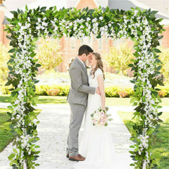 Anti-rust Metal Wedding Backdrop Stand Heavy Duty Arch Frame Stage Party Props