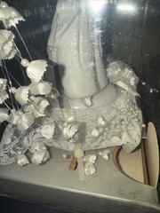 New Wilton Elegant Wedding Couple Caketop, white Designer Series By Ellen W