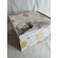 Engagement Gift Set for Couples Wine Glasses Luggage Tags Candle Bath Bombs JQ