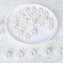 20 mm White Large FAUX PEARL BEADS Wedding Party Crafts Decorations VASE FILLERS
