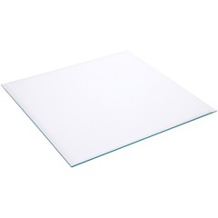 Plymor 14″ Square, 5mm Thick Beveled Clear Glass