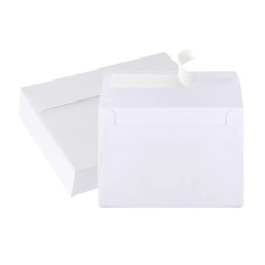 A2 Envelopes White, 70 Pack, Self Seal 120gsm Paper for 4.375×5.75, White