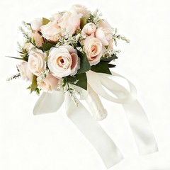 Weather Resistant Bouquet with Realistic Appearance Bridal Bouquet for Weddings