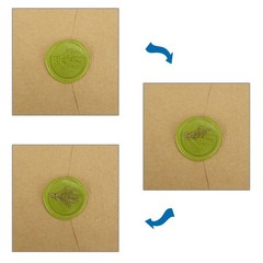 Wax Seal Pen Kit, Yoption 4 Pieces Metallic Pen for Decorating Sealing Stamp …