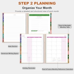 Planner 2026-2027, 18 Month Weekly and Monthly Planner Calendar Warm Moments