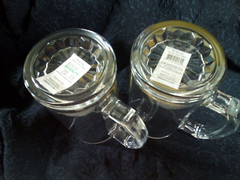 NIB~PAIR ~ MR & MRS «BEER MUGS» wedding «from this day Forward» NEW IN BOXES