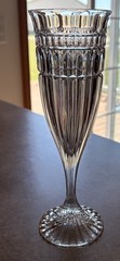 Mikasa Titan Crystal Champagne Toasting Flute 8 3/4” Tall Vertical Cut (1 glass)
