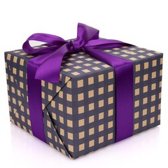 1-1/2 inch Purple Satin Ribbon 50 Yards Solid Fabric Ribbons Roll for Wedding…