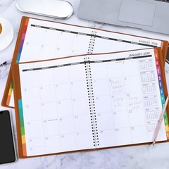 2026-2027 Monthly Planner – 2026-2027 Calendar/Planner 18 Months with Brown
