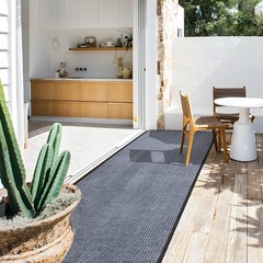 MYOYAY Carpet Runner, 3ft x 10ft Hallway Runner with PVC Non-Slip Backing Ind…