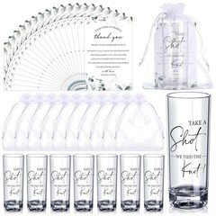 «Take a Shot We Tied the Knot – 50 Wedding Glasses»