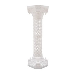 Wedding Roman Column Landscaping Pillar Heart-shaped Pattern Flowerpot Holder
