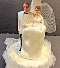 Coast Novelty Wedding Cake Topper Favor Table Decoration Vintage Figurine Wilton