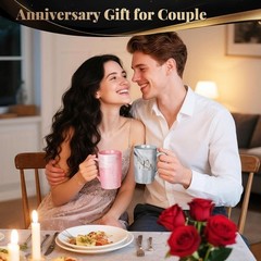 Wedding Gifts for Couples 2026 Mr and Mrs Mug Set Bridal Shower Engagement Ch…