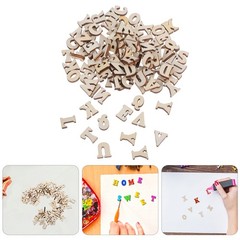 100pcs Educational Toy Small Natural Wooden Slice Scrapbooking Embellishments