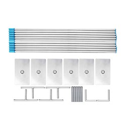 10’x50′ Backdrop Stand Pipe Kit,Background Support System Curtain Frame HOT NEW~
