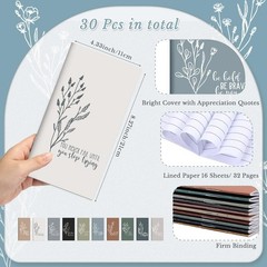 Qilery 30 Pcs Employee Appreciation Gifts Pocket Planners Bulk 2026-2027 Trac…
