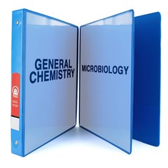 Emraw Super Great 1″ 3-Ring View Binder with 2-Pockets – Available in Cyan – …