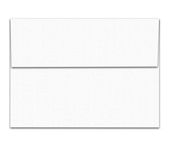 White Linen Textured A6 Envelopes – 4 3/4″ 5 1/4 x 7 Inches,