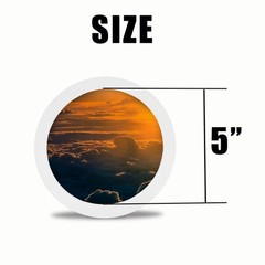 Colorful Round Photo Frames for Wall Mounting Display or Table Mounting Pictu…