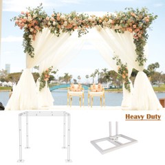 10x10ft Wedding Canopy Chuppah Mandap Hardware Kit Ceremony Decor Backdrop Stand